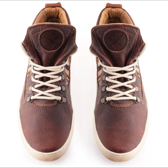 Inkkas Brown Leather Camping Boots - Picture 9 of 15